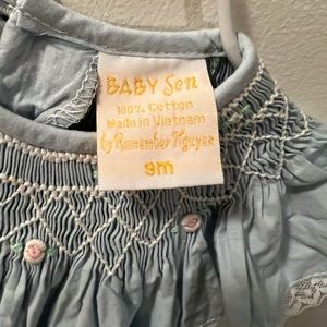 Remember Nguyen 9 month baby girl dress